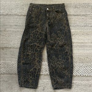 Leopard Print Pants